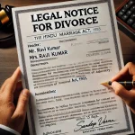 Divorce Notice Format for Newspaper Publication