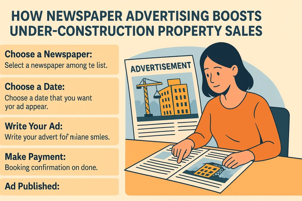 How Newspaper Advertising Boosts Under-Construction Property Sales