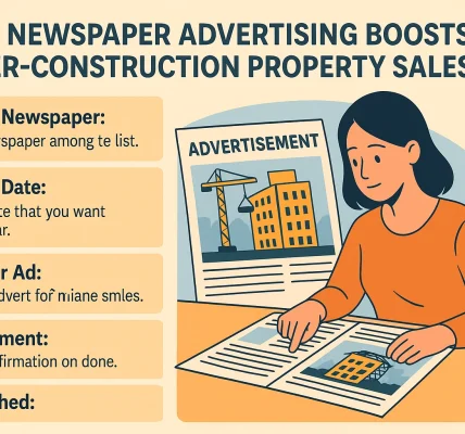 How Newspaper Advertising Boosts Under-Construction Property Sales