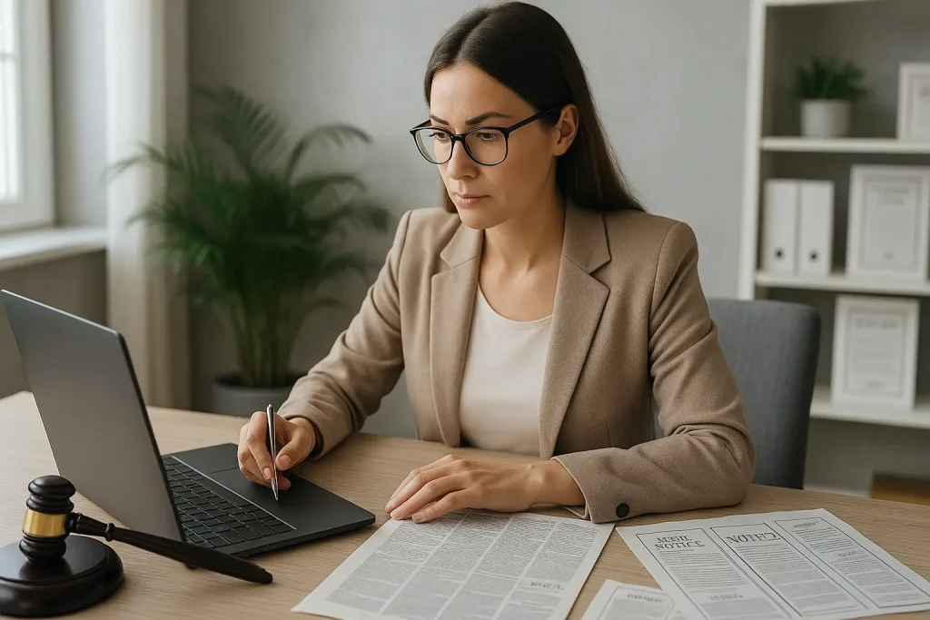 How to Book Court and Public Notices from Home-A Complete Guide: