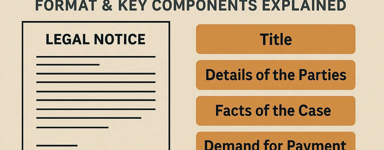 Legal Notice for Recovery of Money - Format & Key Components Explained