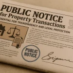 Public Notice for Property Transactions Essential for Transparency and Legal Protection