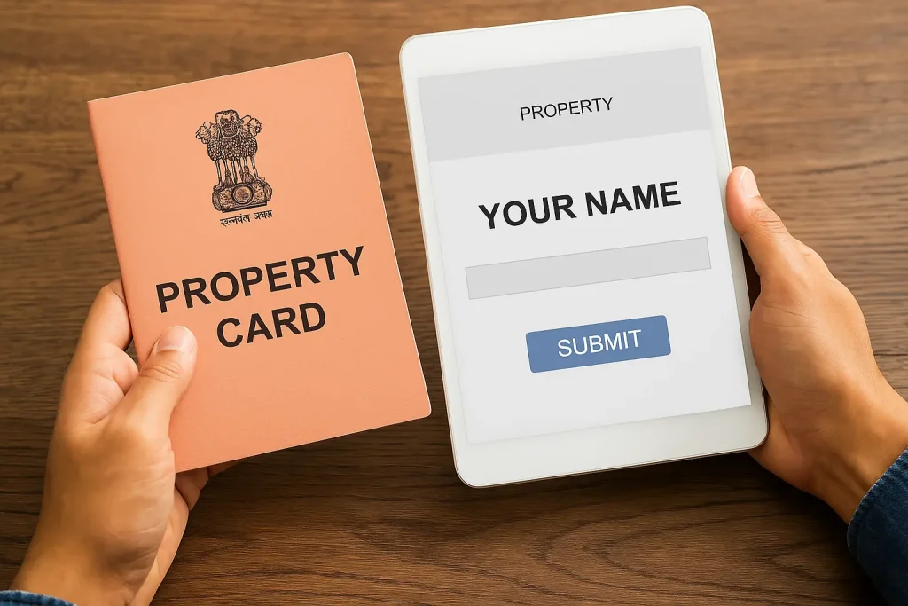 How to Change Name on Property Card Online in India