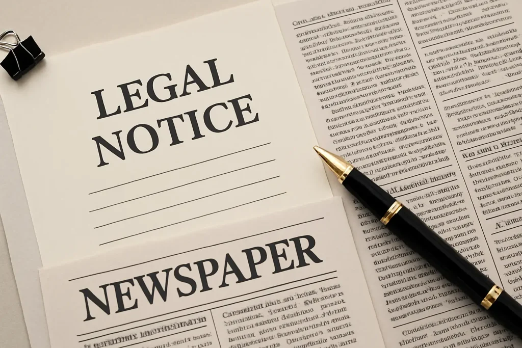 Legal Notice Ads in Mumbai Newspapers: Booking Process, Costs & Best Practices