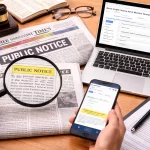 Book Public Notice Ads in Leading Newspapers – Legal & Trusted Publication