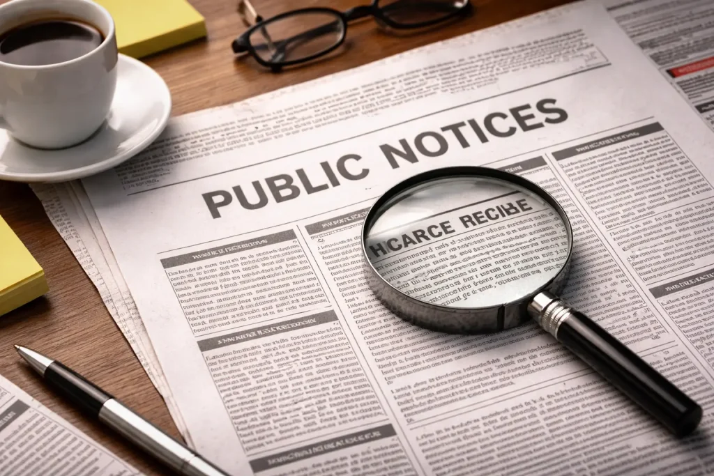 Public Notices in Delhi Newspapers – Legal Ad Booking