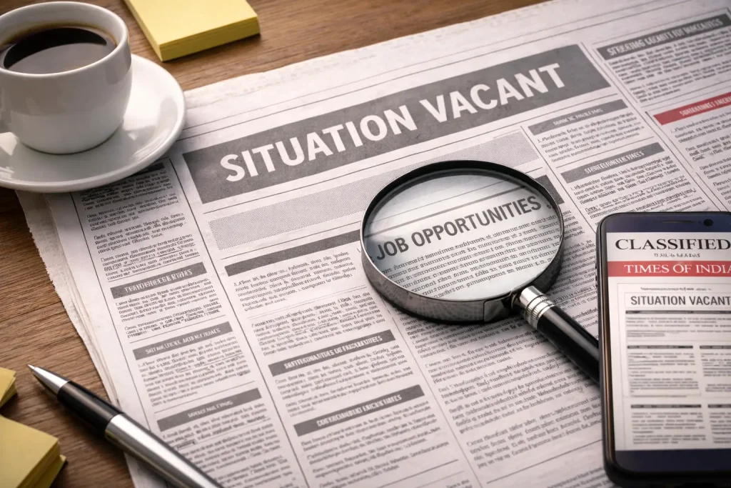 Situation Vacant Advertisement in Newspaper – Book Job Ads Easily