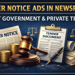 Tender Notice Ads in Newspapers