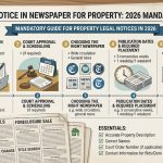 Legal Notice in Newspaper for Property: 2026 Mandatory Guide