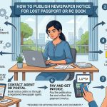 How to Publish Newspaper Notice for Lost Passport or RC Book