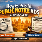 Bangalore Public Notice Ads Guide