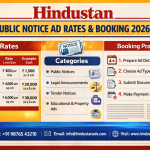 Hindustan Public Notice Advertisement