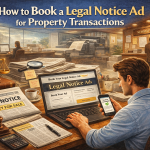 How to Book a Legal Notice Ad for Property Transactions in India