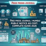 Free Press Journal Mumbai Public Notice Ad Cost: Complete Guide 2026