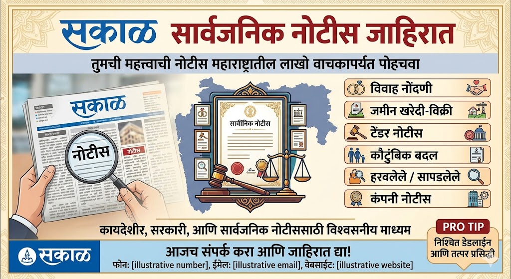 Sakal-Public-Notice-Advertisement