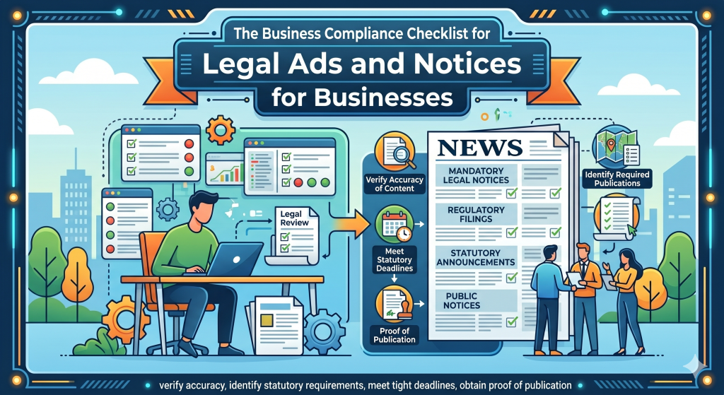 Legal Ads and Notices: A Compliance Checklist for Businesses