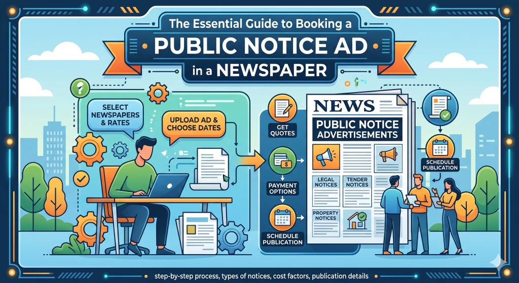 The Essential Guide to Booking a Public Notice Ad in a Newspaper