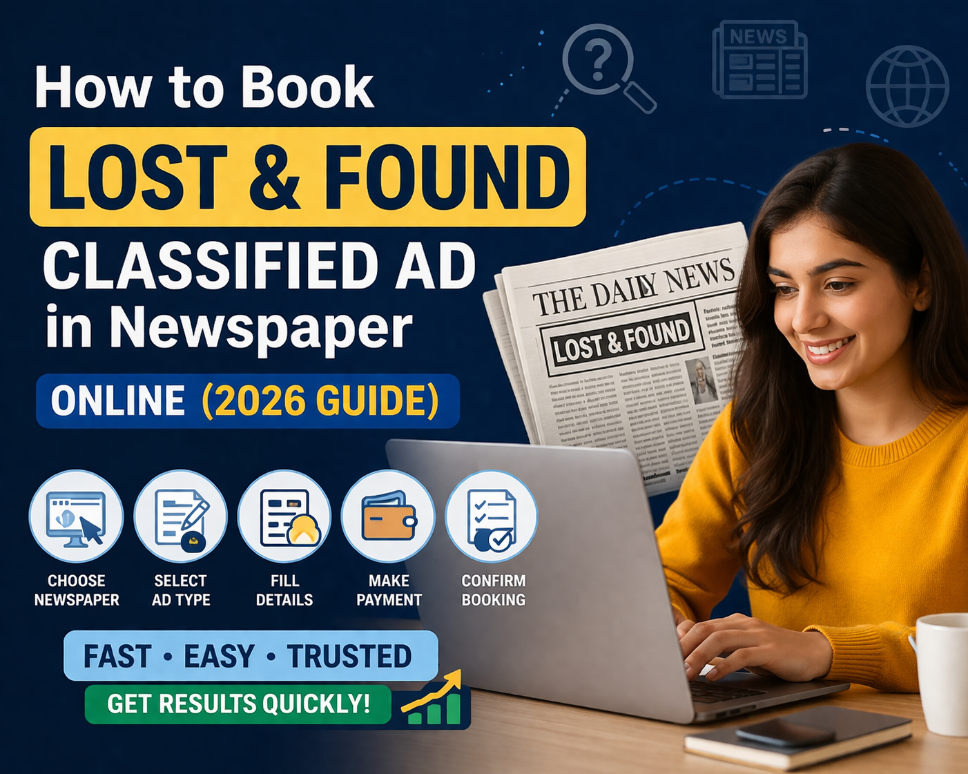 Book Lost And Found Classified Ad Newspaper Online