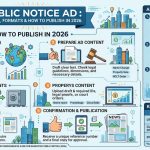 Public Notice Ad: Costs, Formats & How to Publish in 2026