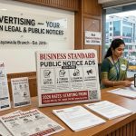 Book Business Standard Public Notice Ads Online | 2026 Rates
