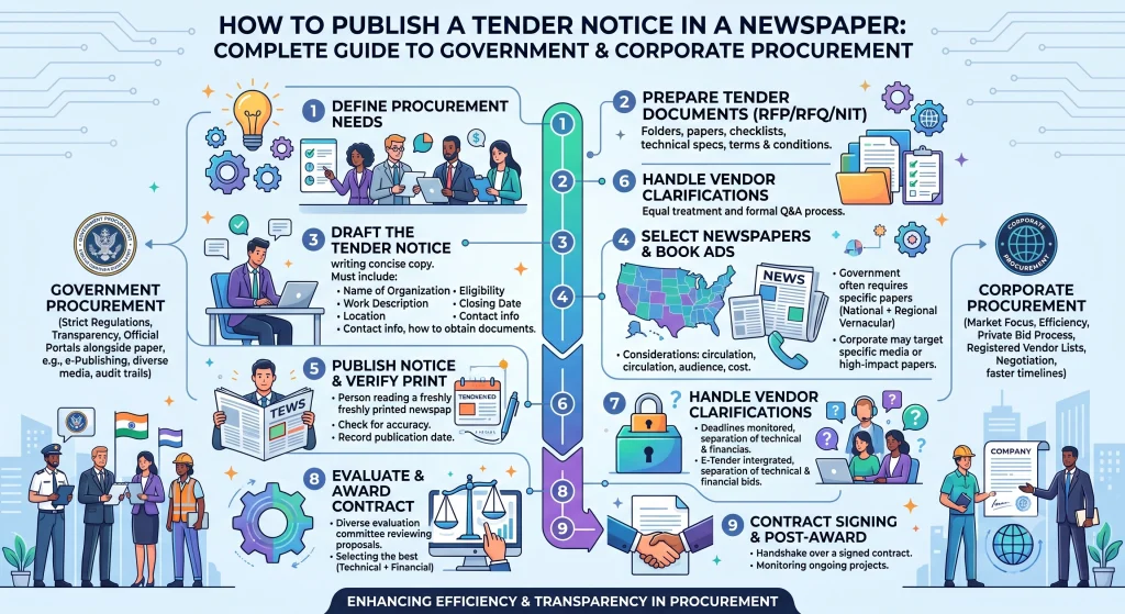 How to Publish a Tender Notice in Newspaper 2026