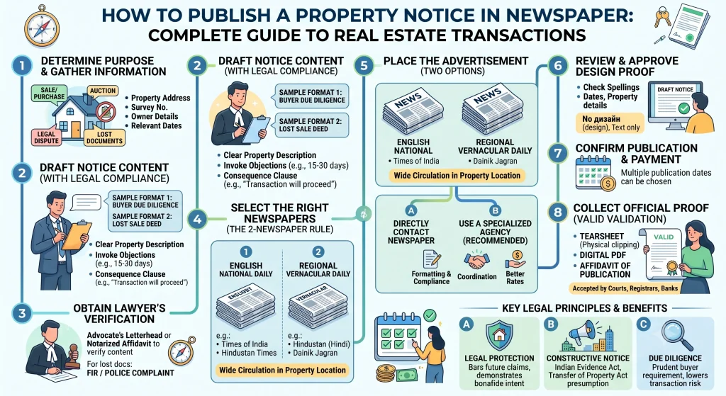 Property Notice in Newspaper: Complete Guide 2026