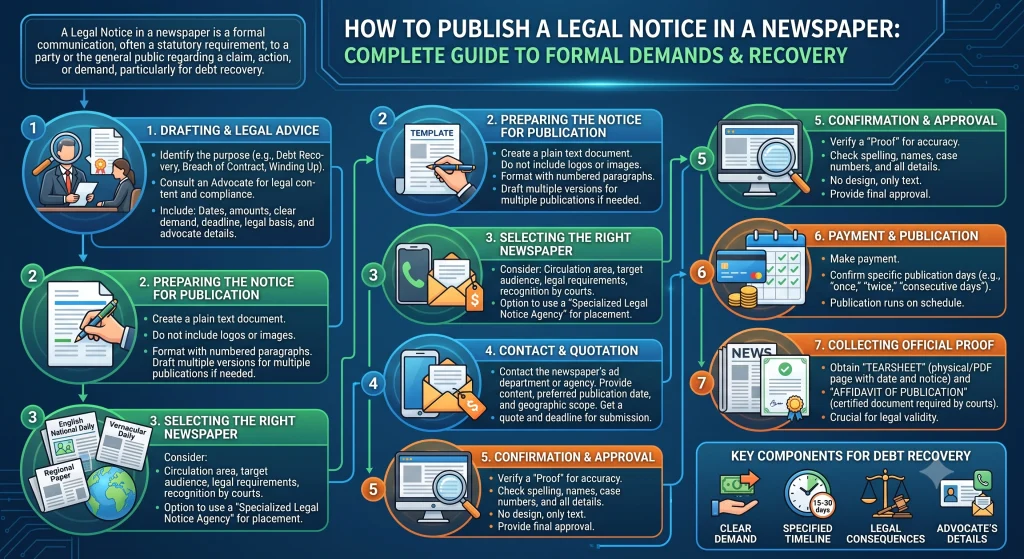How to Publish a Legal Notice in Newspaper 2026