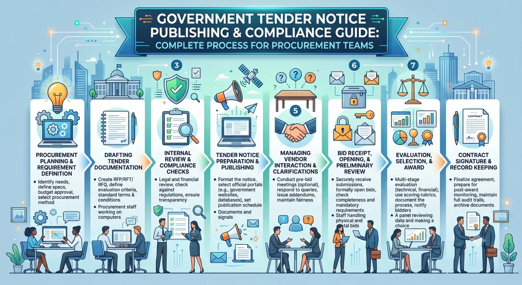 Government Tender Notice Publishing Guide 2026