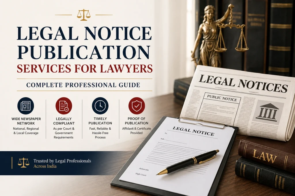 Legal Notice Publication Services for Lawyers: The Complete Guide