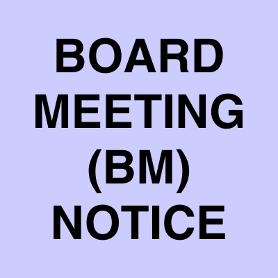 Board Meeting notice ads | Bangalore Newspapers